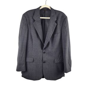 Brooks Brothers Brooksease Gray Wool 2-Button Blazer Suit Jacket Men's Size 42R